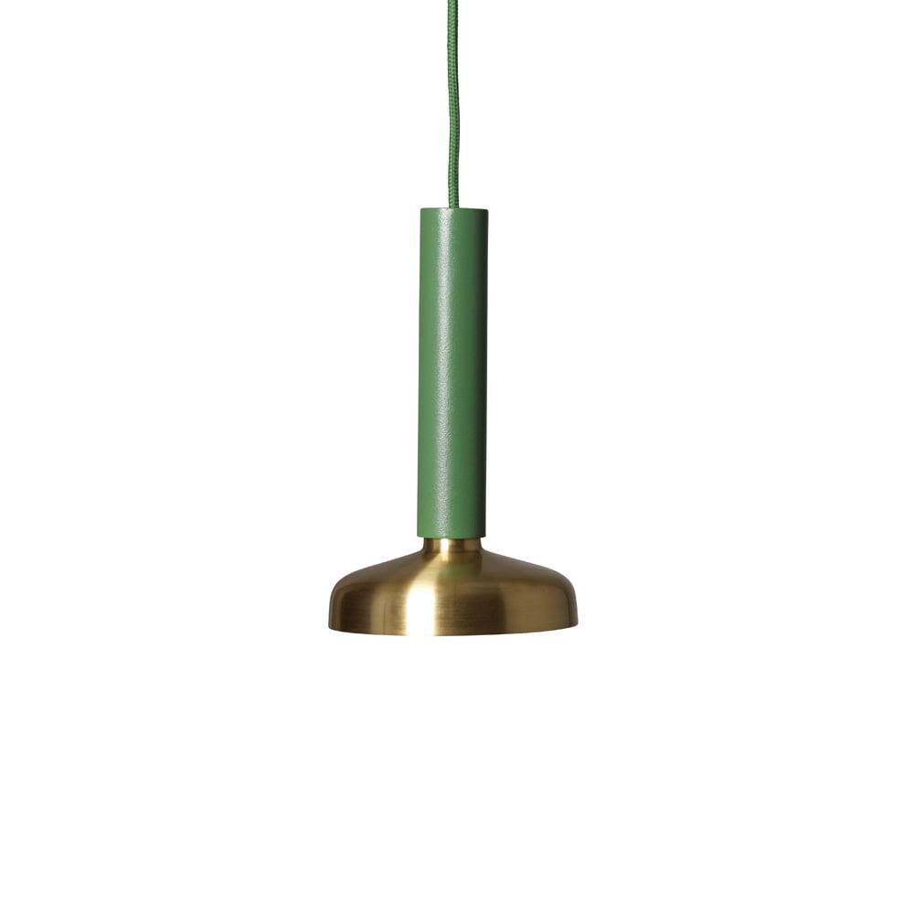 Pholc Blend 9 pendant Green/brass, led