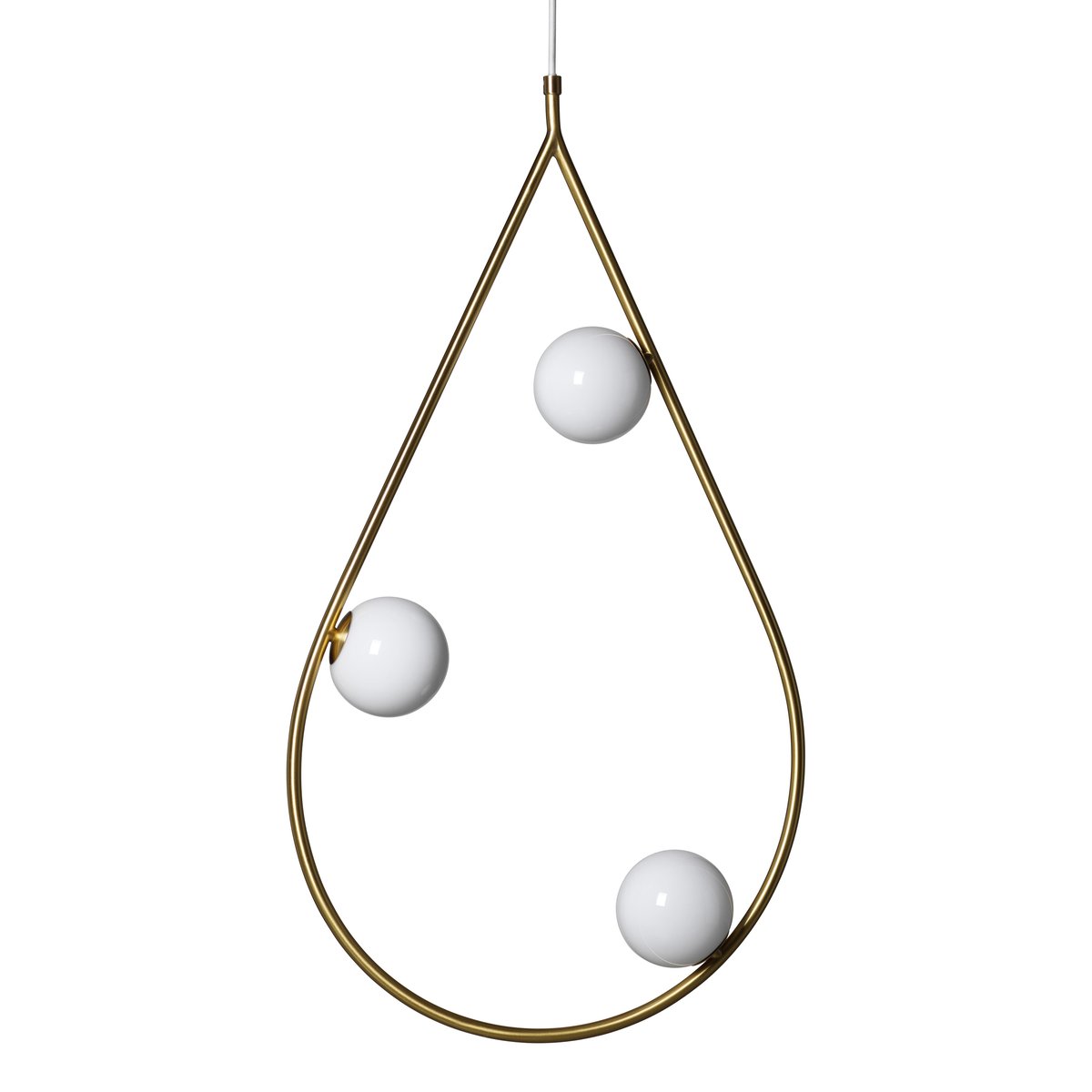 Pholc Pearls 80 pendant lamp brass