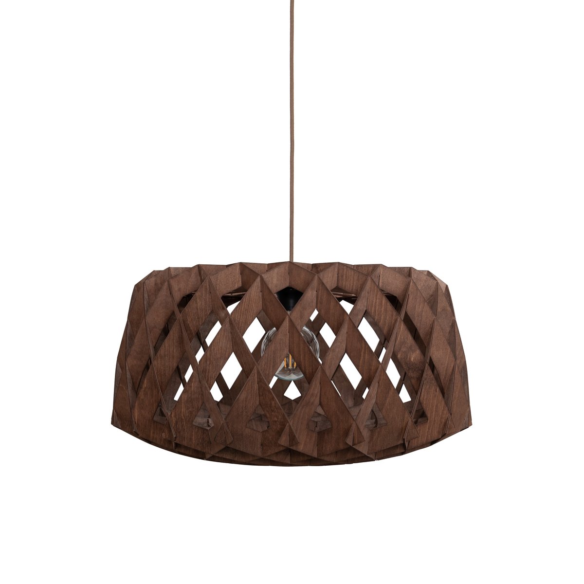 Pilke Pilke Signature pendant lamp Ø60 cm Brown