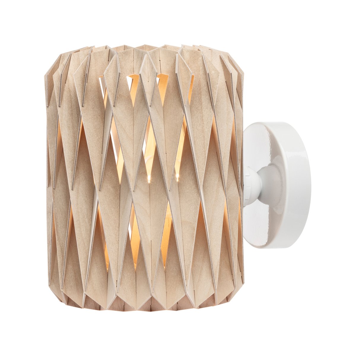 Pilke Pilke Signature wall lamp Ø18 cm birch