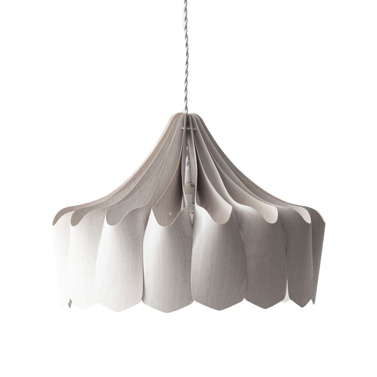 Pilke Pioni pendant lamp S Ø38 cm White