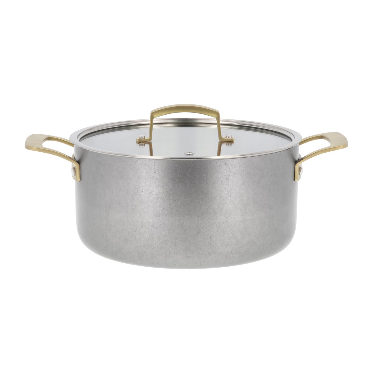 Pillivuyt Durance pot with lid 5 l Stainless steel