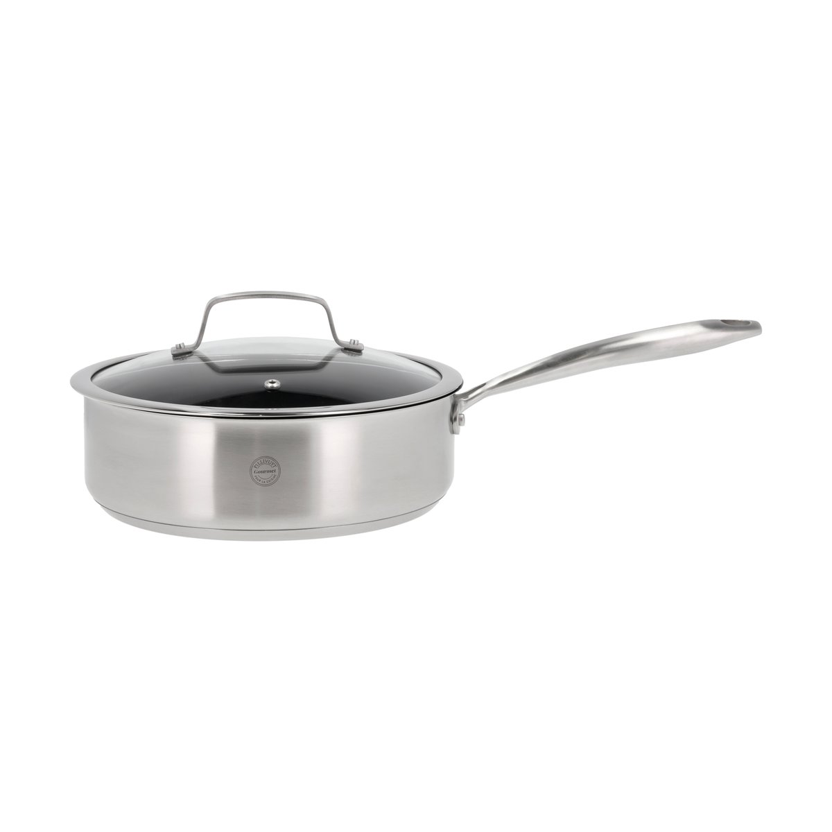 Pillivuyt Roya saucepan ceramic non-stick 24 cm Stainless steel