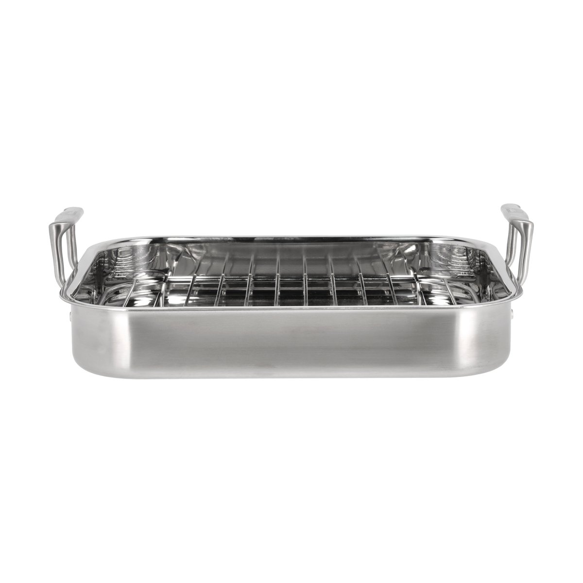 Pillivuyt Somme oven pan with grid 32x26,5x5,5 cm Stainless steel