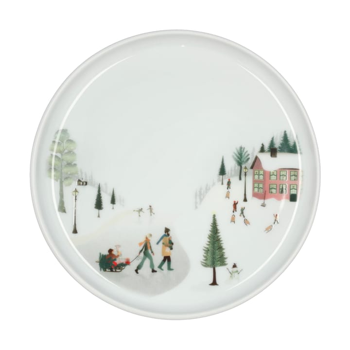 Winter plate Ø15.5 cm - White - Pillivuyt