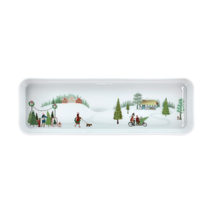 Winter tray 12x36 cm, White Pillivuyt