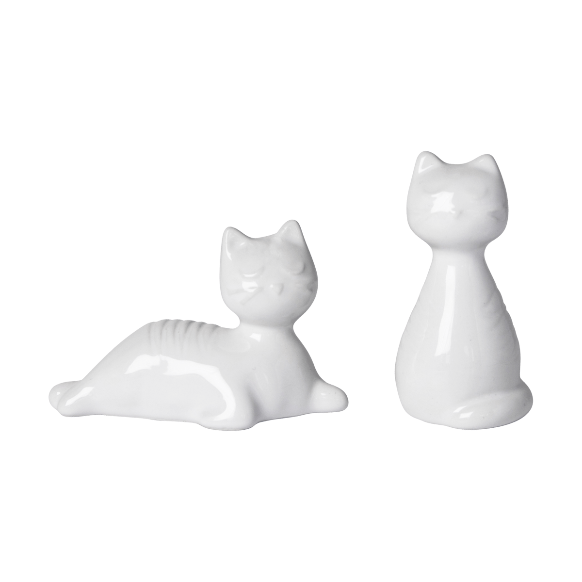 Pluto Design Cat salt & pepper mills White - View 2