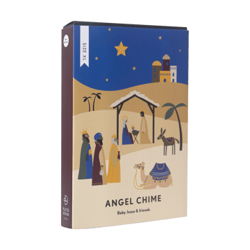 Crib Family angel chime - Gold - Pluto Design