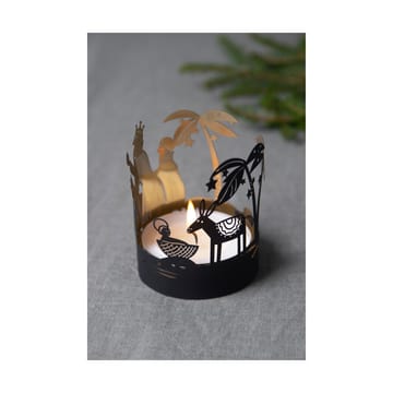 Crib Family tealight holder - Gold - Pluto Design