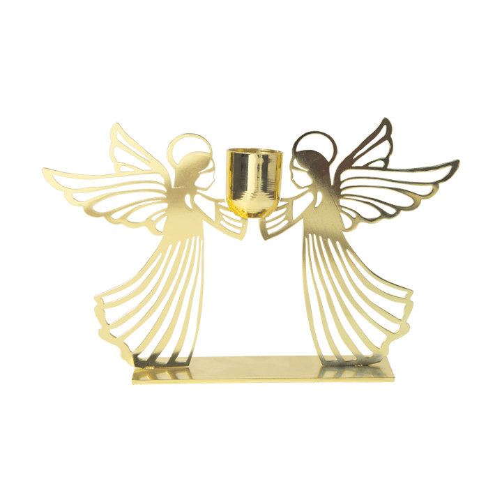 Flying angel candle holder, Gold Pluto Design