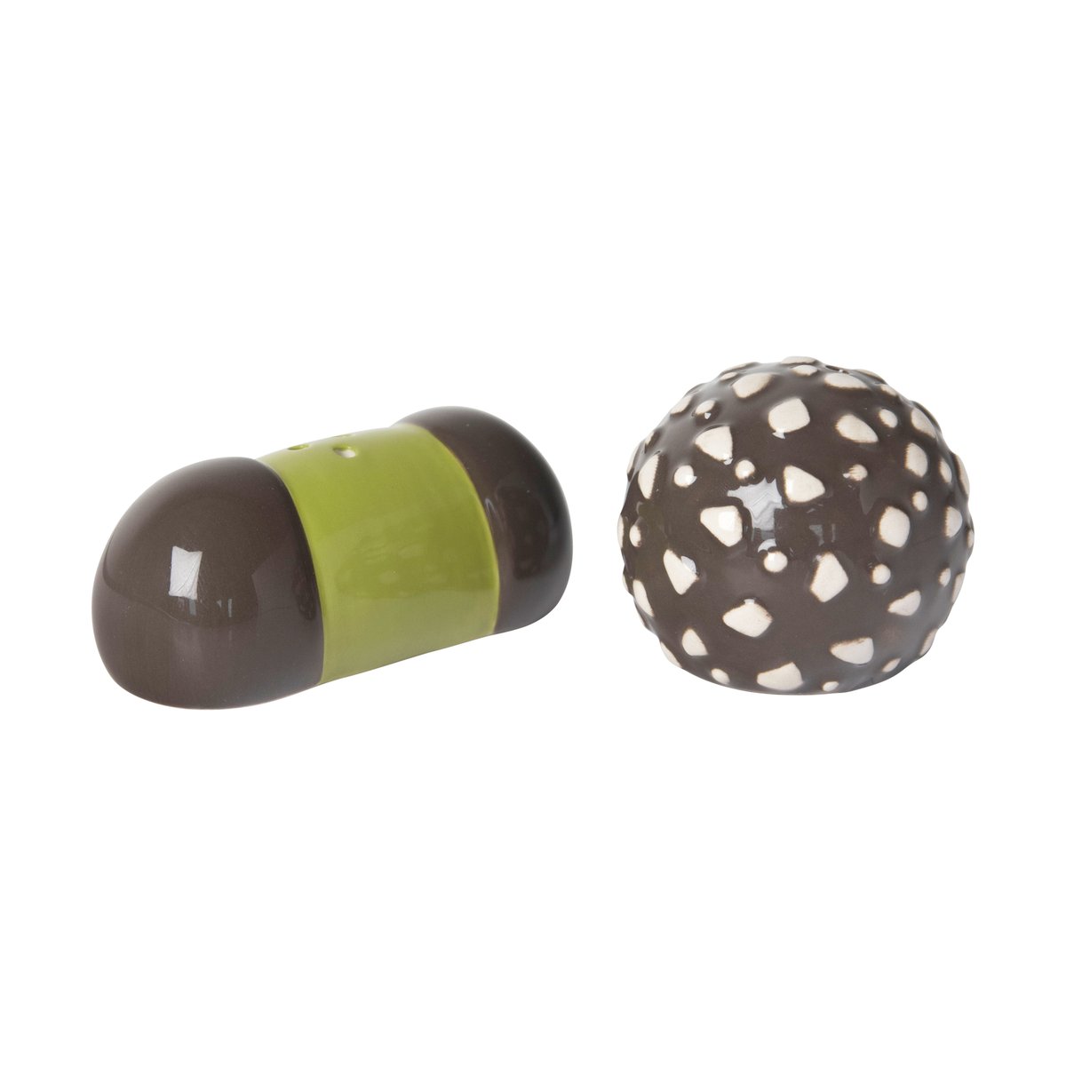 Pluto Design Like a Swede salt & pepper mills Brown-green-white