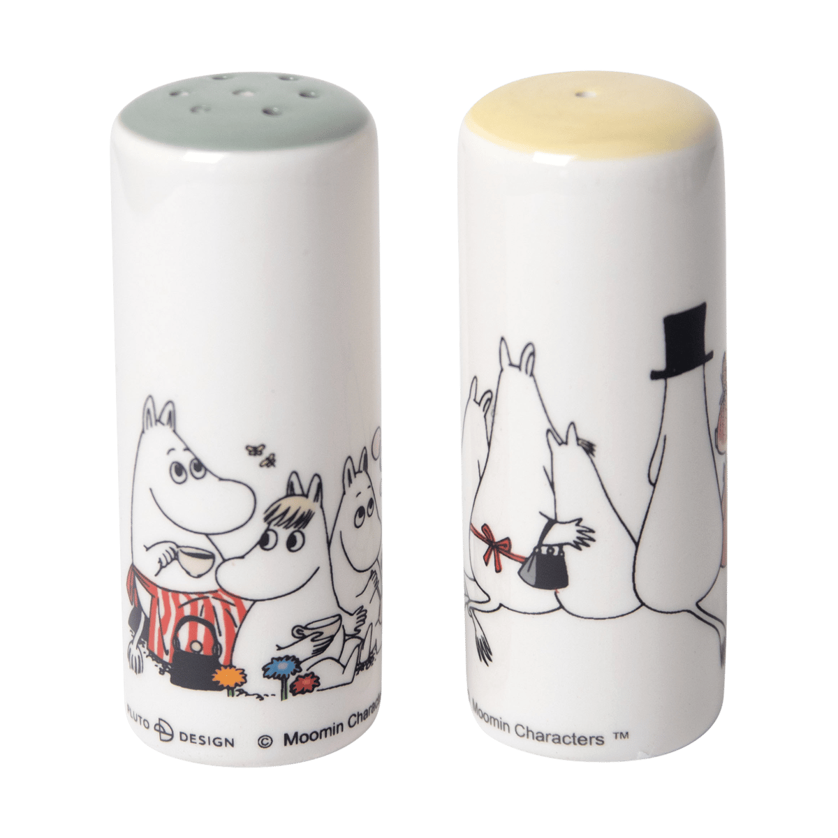 Pluto Design Moomin love salt & pepper shaker White-multi