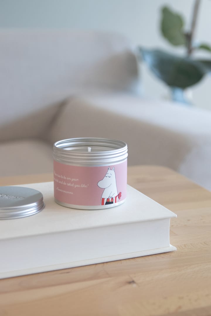 Moomin scented candle small 20 h, Moominmamma Pluto Design