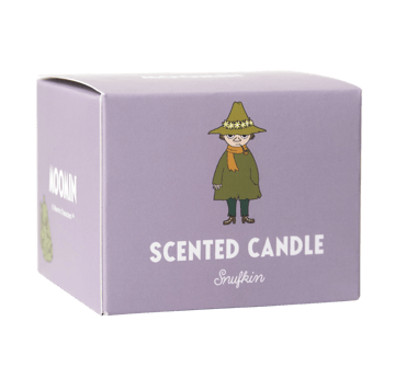 Moomin scented candle small 20 h - Snufkin - Pluto Design