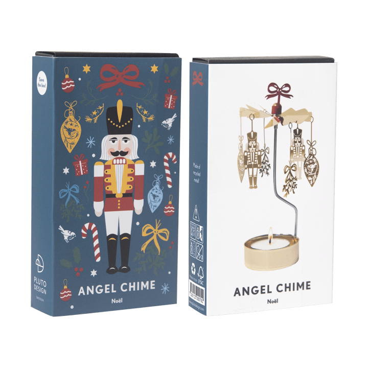 Noel angel chime, Gold Pluto Design