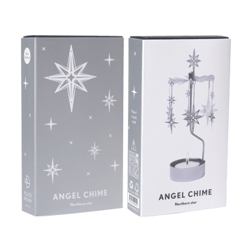 Northern star angel chime - Silver - Pluto Design