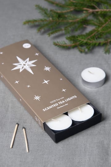 Northern Star scented candle - White - Pluto Design