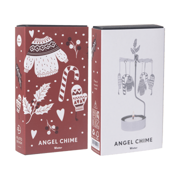 Winter angel chime - Silver - Pluto Design