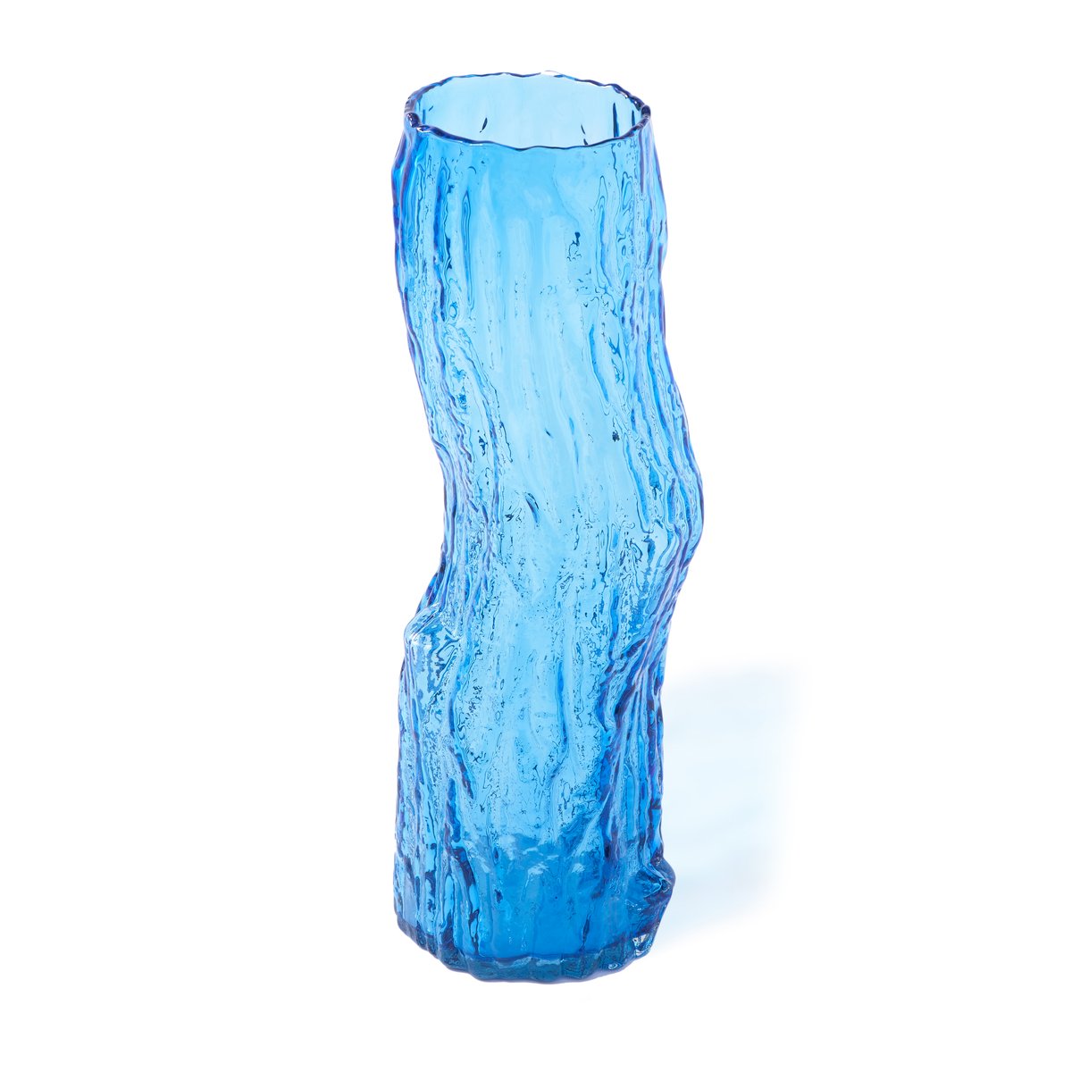 POLSPOTTEN Tree log vase L 62 cm Blue