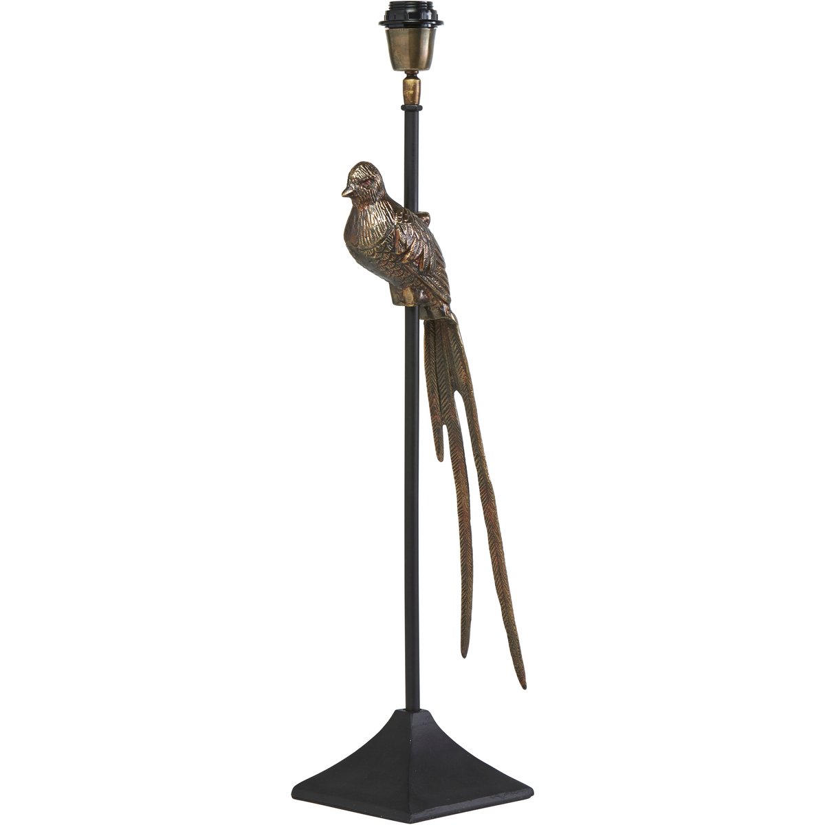 PR Home Birdie lamp base 70 cm Black-brass