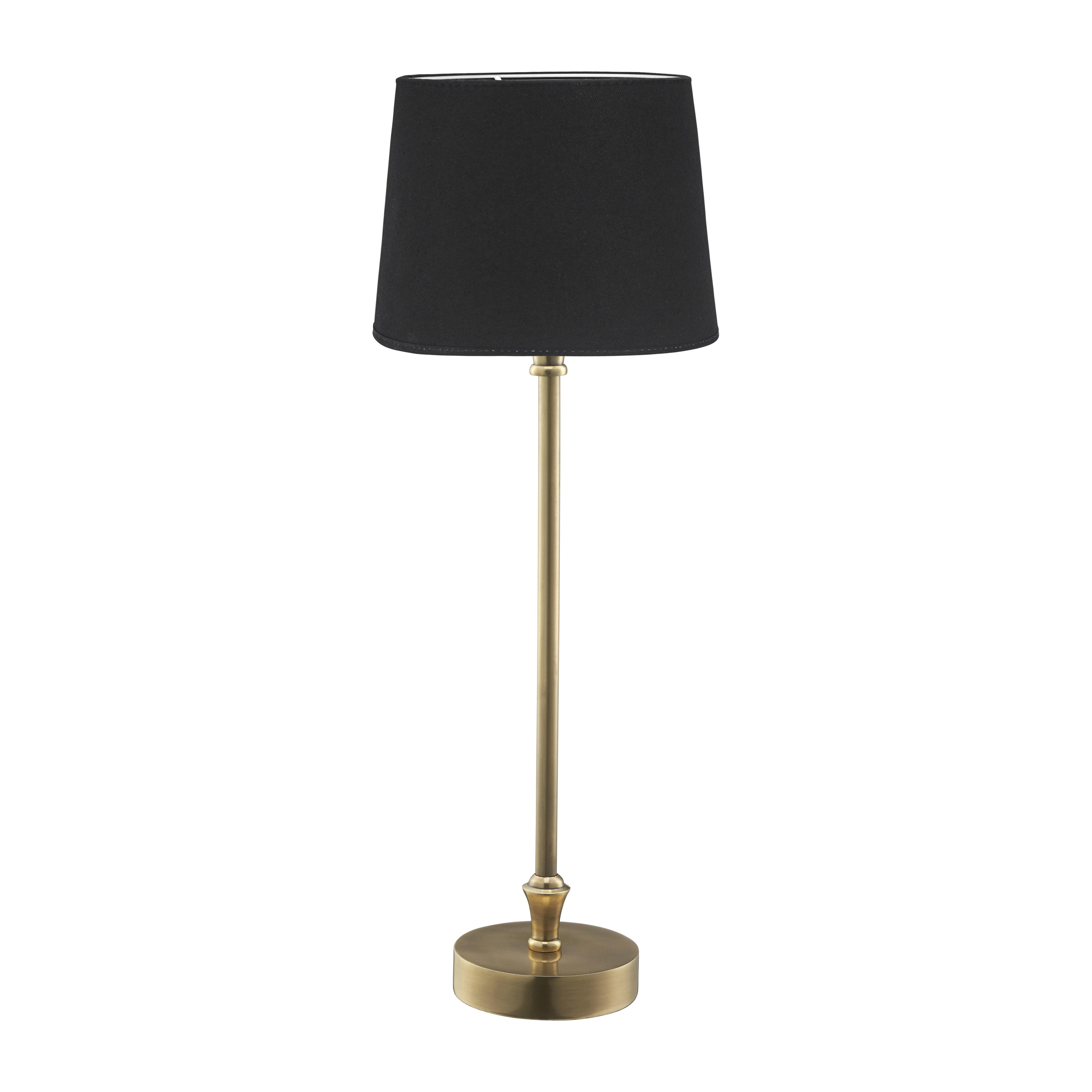 tall brass lamp base