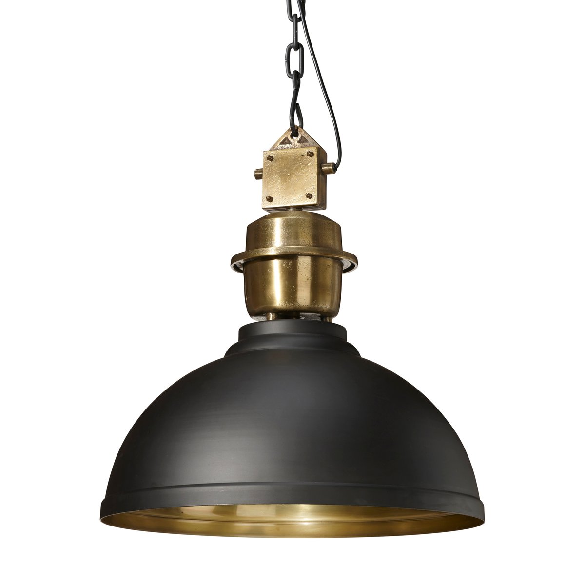 PR Home Manchester ceiling lamp Ø52 cm Black-brass