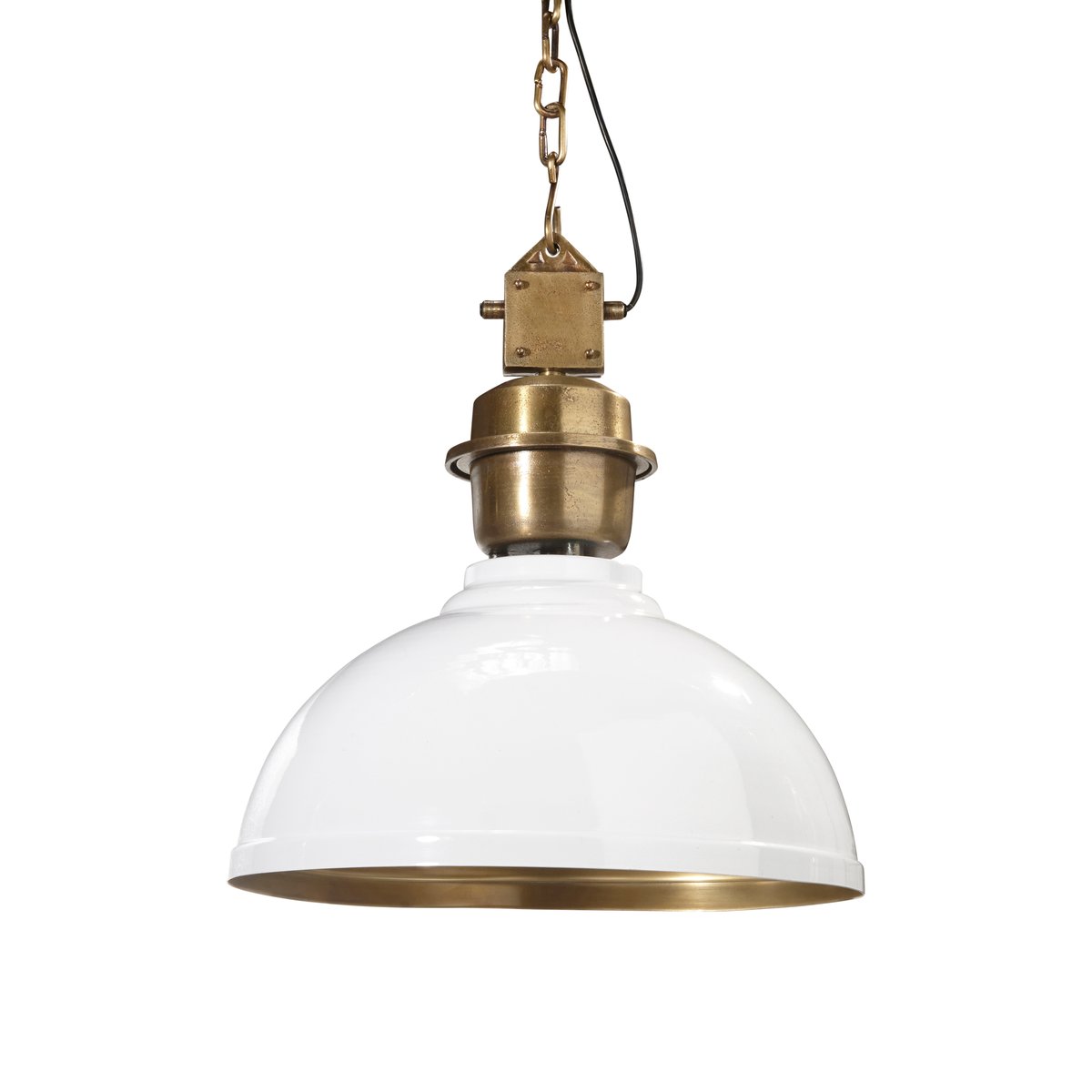 PR Home Manchester ceiling lamp Ø52 cm white-brass