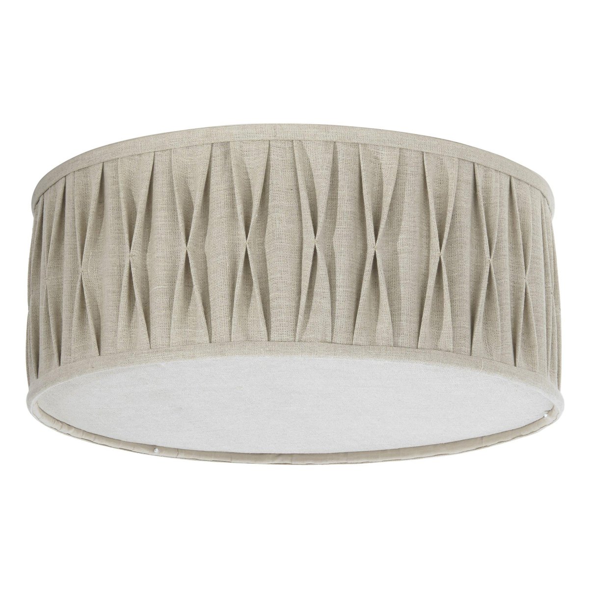 PR Home Plissé ceiling lamp Ø45 cm nature