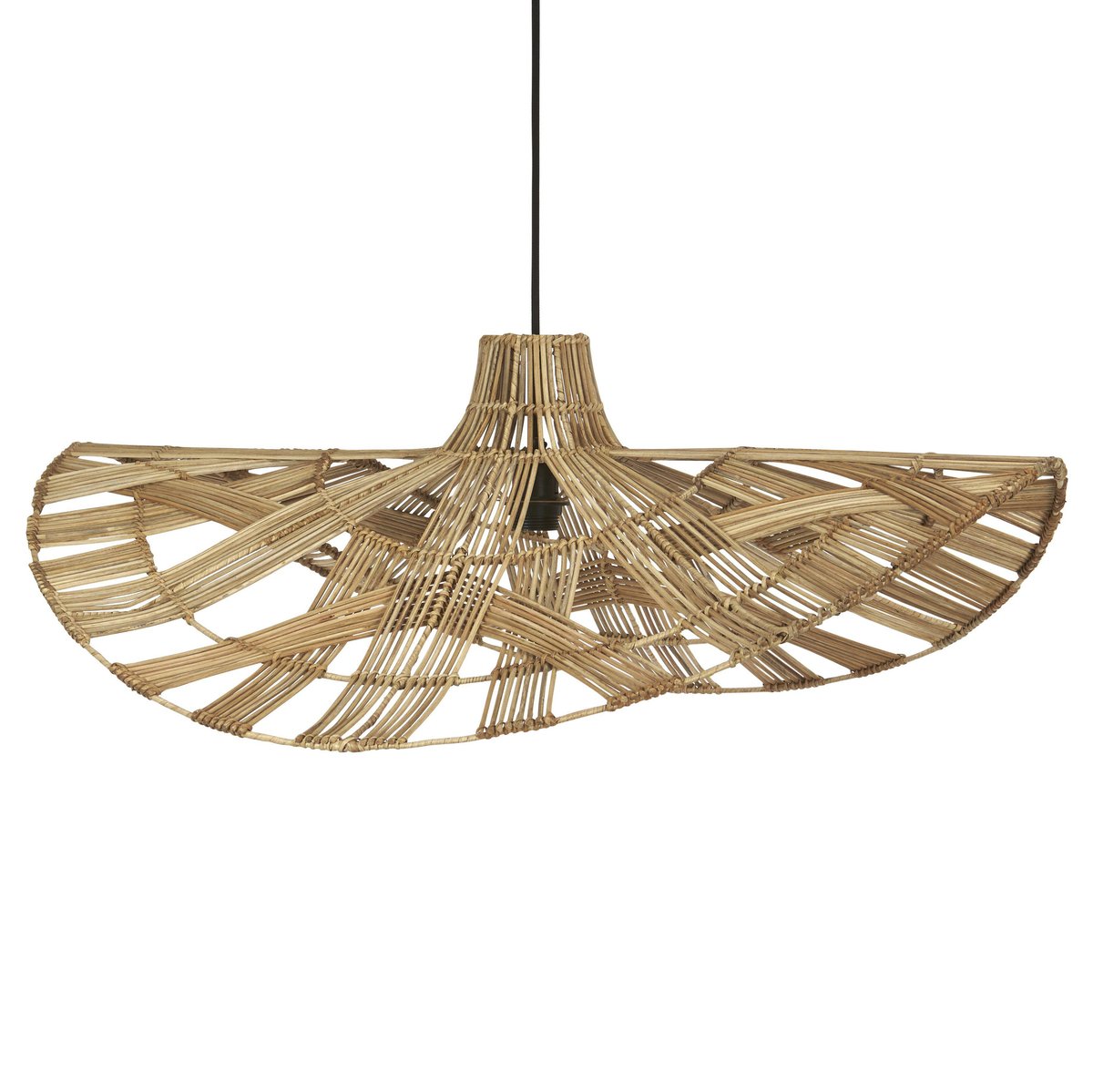 PR Home Wella ceiling lamp rattan 81 cm nature