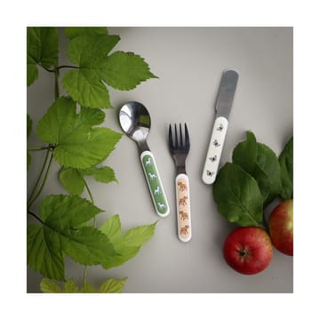 Barnen i Bullerbyn children's cutlery 3 pieces - Multi - Rätt Start