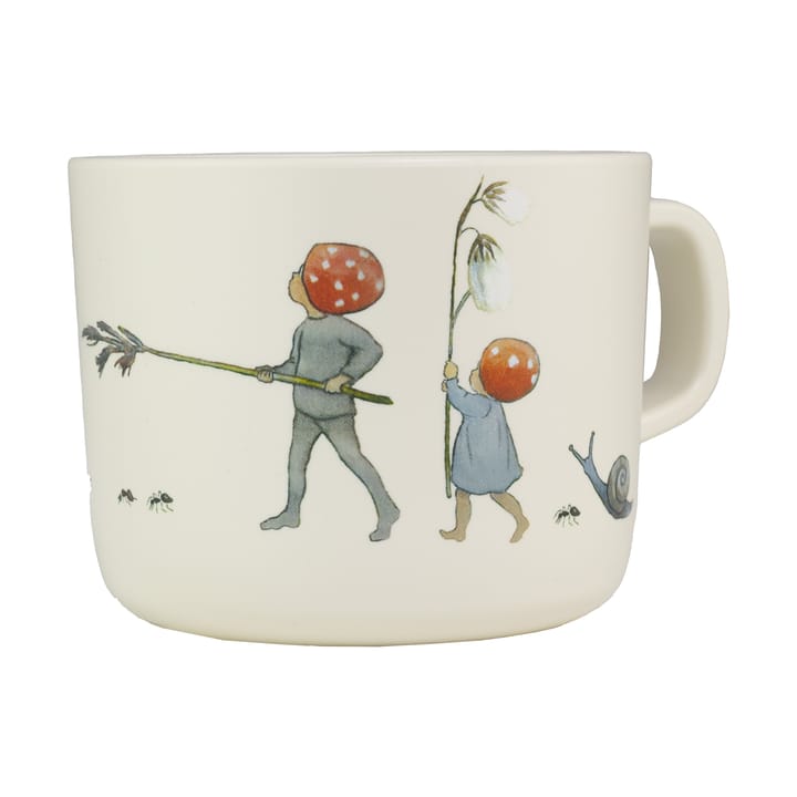 Elsa Beskow Tomtebobarnen mug 25 cl - White - Rätt Start