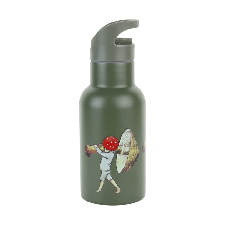 Elsa Beskow Tomtebobarnen water bottle 34 cl - Green - Rätt Start