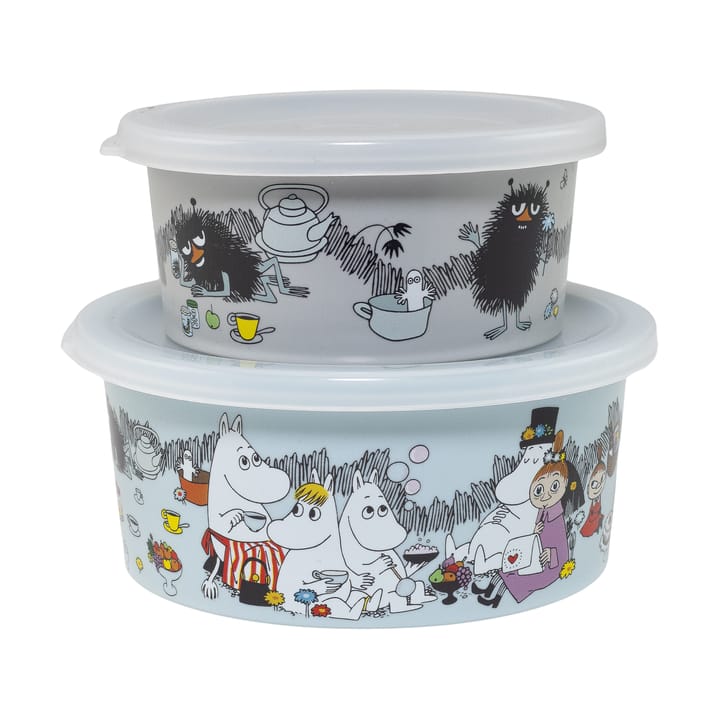 Mumin Picknick Stinky snack box 2-pack - Multi - Rätt Start