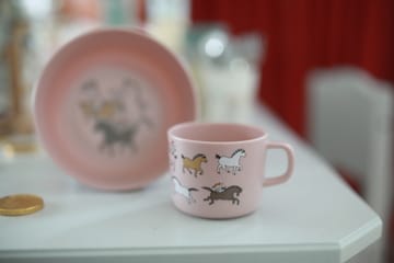 Pippi Cirkus mug 25 cl - Pink - Rätt Start