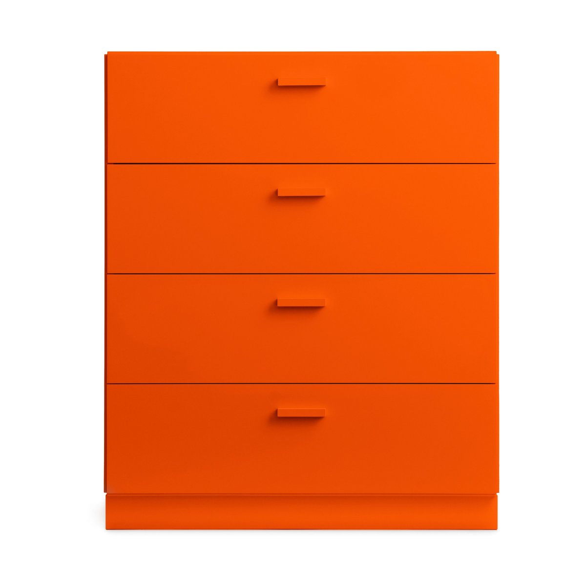 Relief Relief dresser wide with base 82x92.2 cm orange