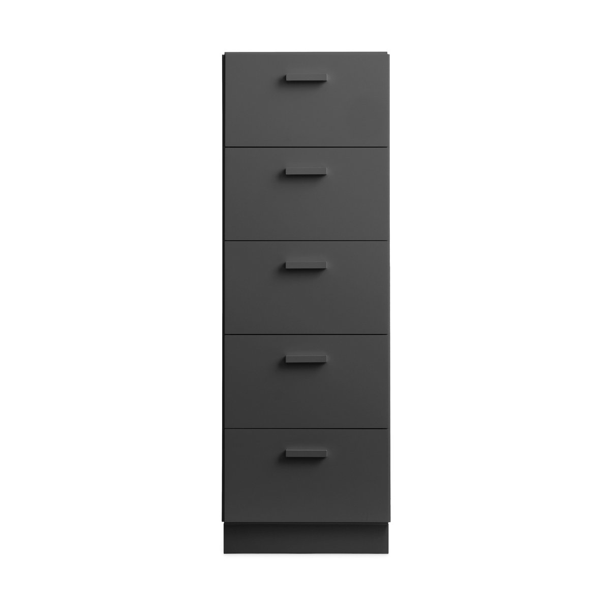 Relief Relief high dresser with base 41x115 cm grey