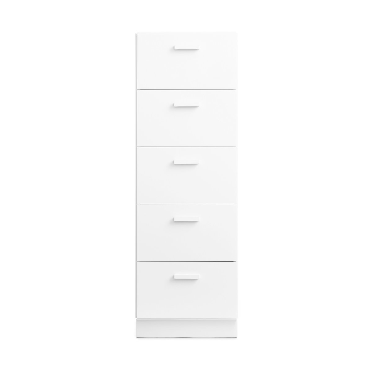 Relief Relief high dresser with base 41x115 cm white