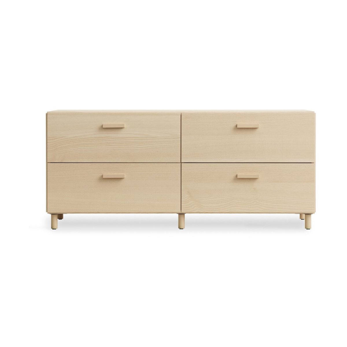 Relief Relief low dresser with legs 123x46.6 cm ash