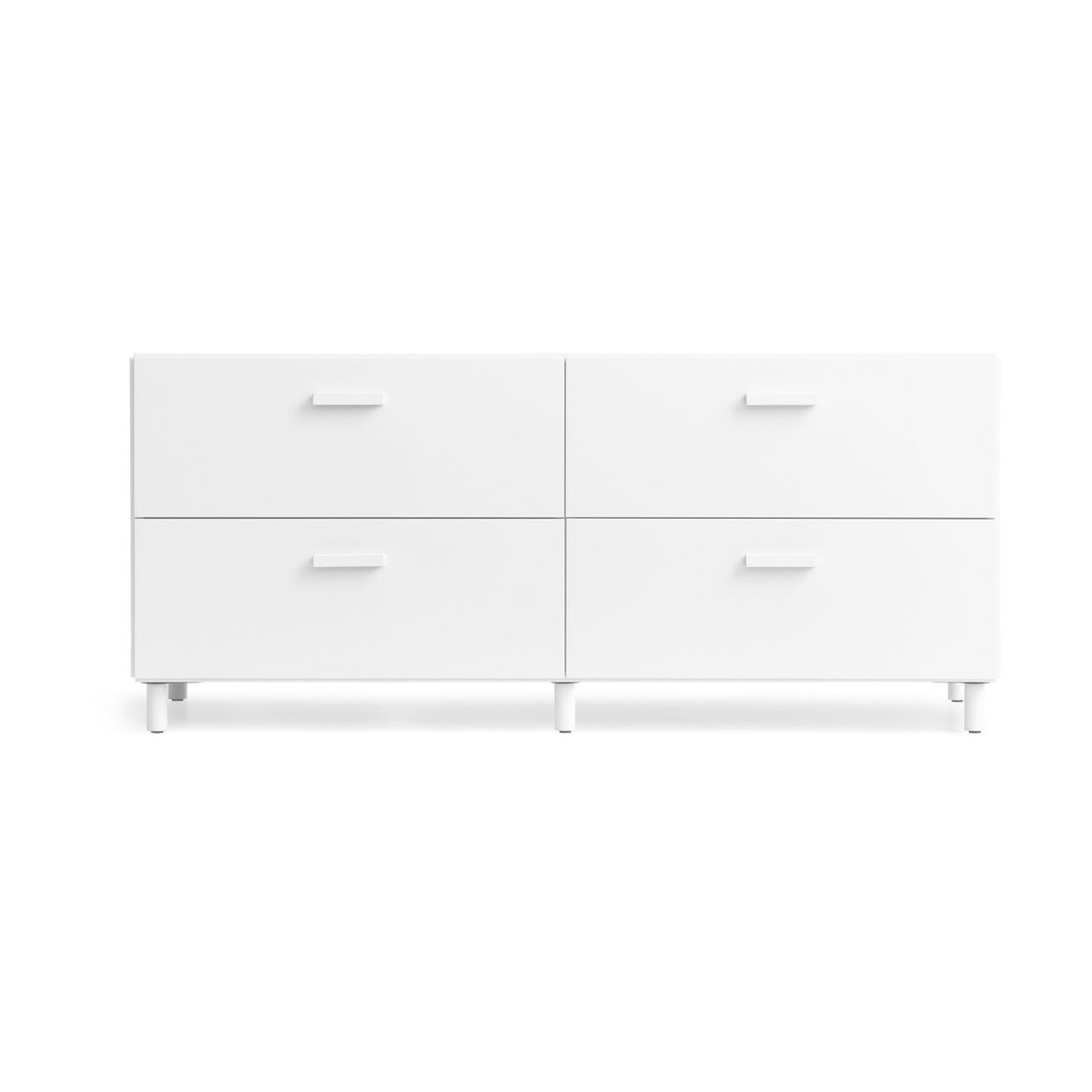 Relief Relief low dresser with legs 123x46.6 cm white