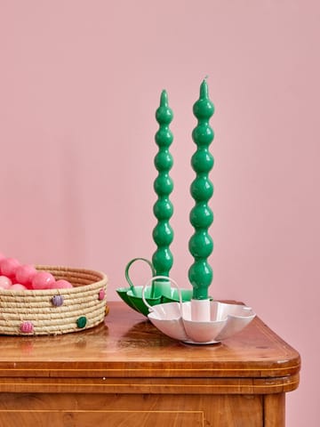 Rice candles 30.2 cm 2-pack - Green - RICE