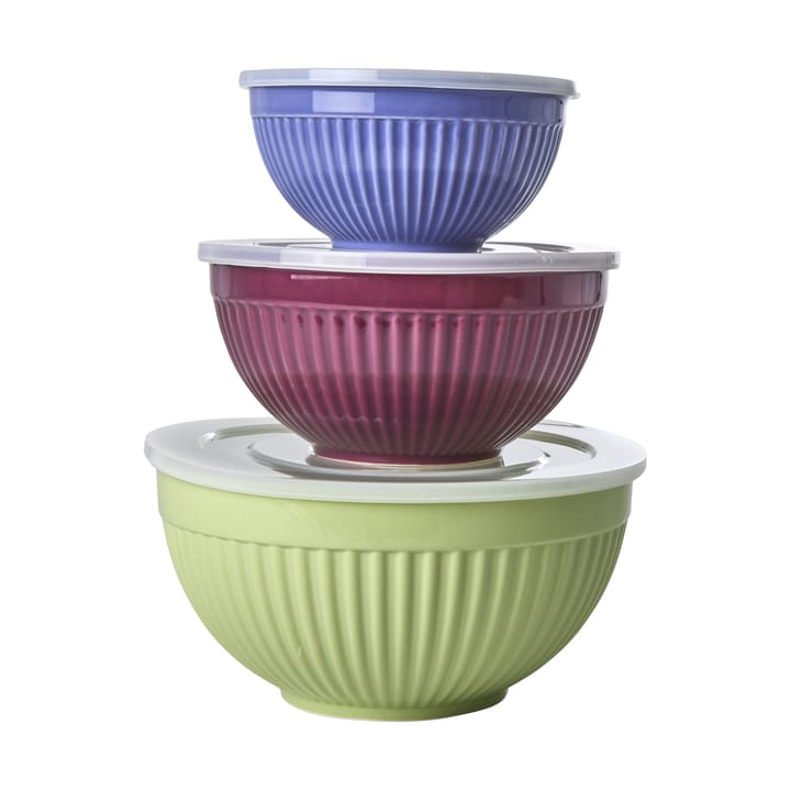 Rice ceramic bowl 3 pieces - Multi - RICE