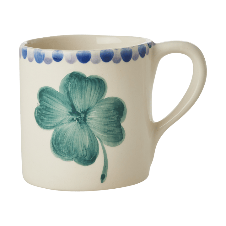 Rice ceramic cup 420 ml - Good Luck Clover - RICE