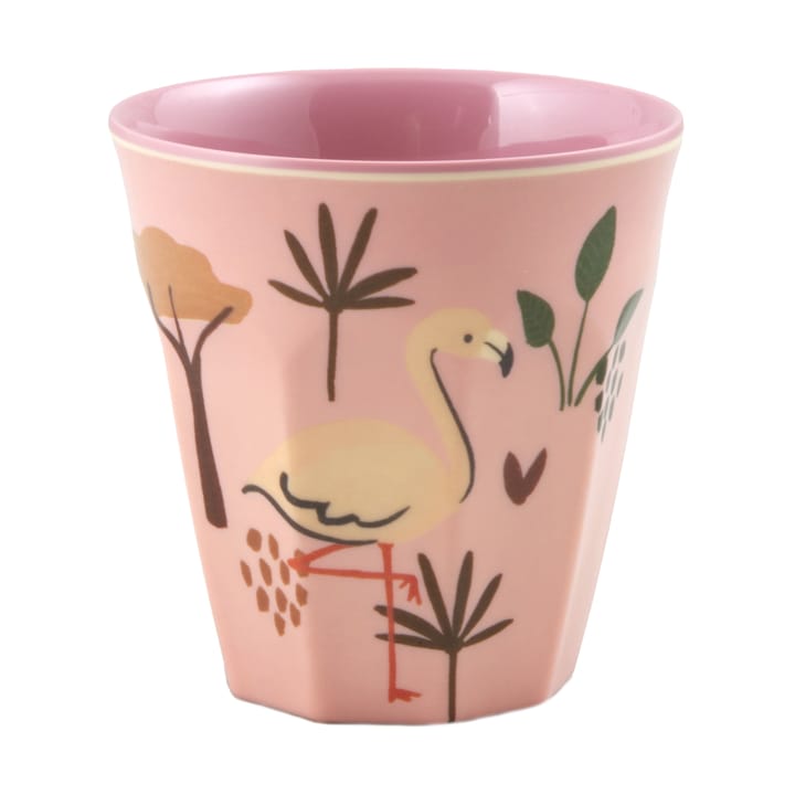 Rice children's cup melamine - Pink Jungle Animal - RICE