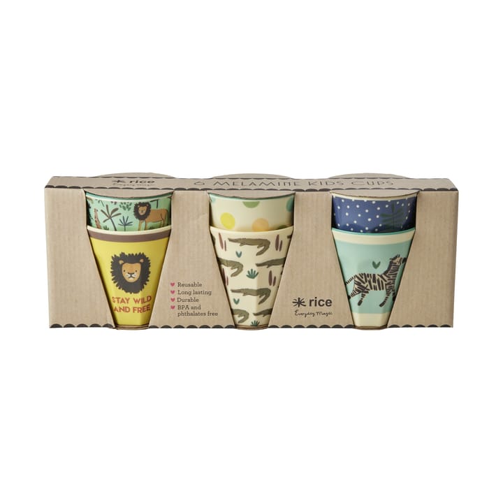 Rice children's cup small 6-pack - Multi - RICE