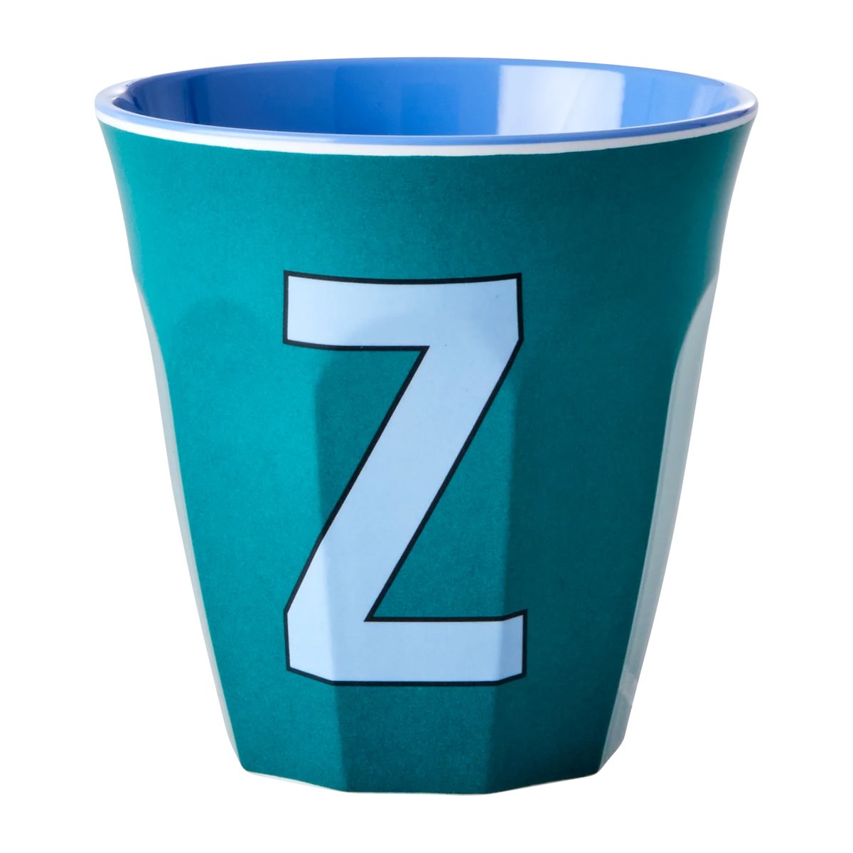 RICE Rice melamin cup medium letter - Z 30 cl Green