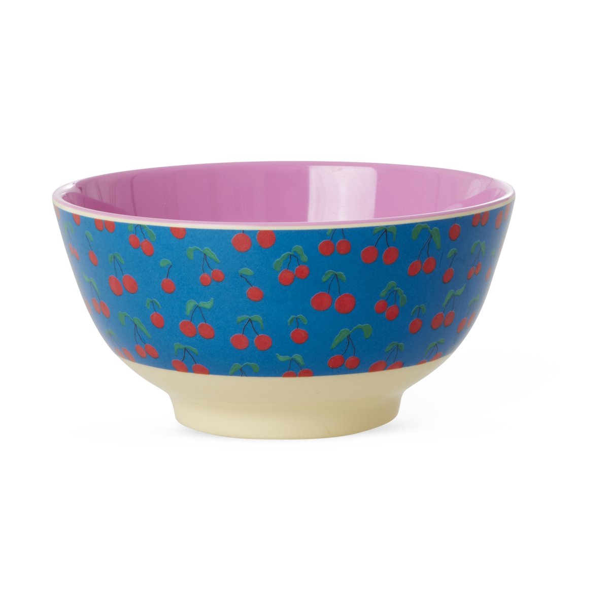 RICE Rice melamine bowl medium Cherry - View 2