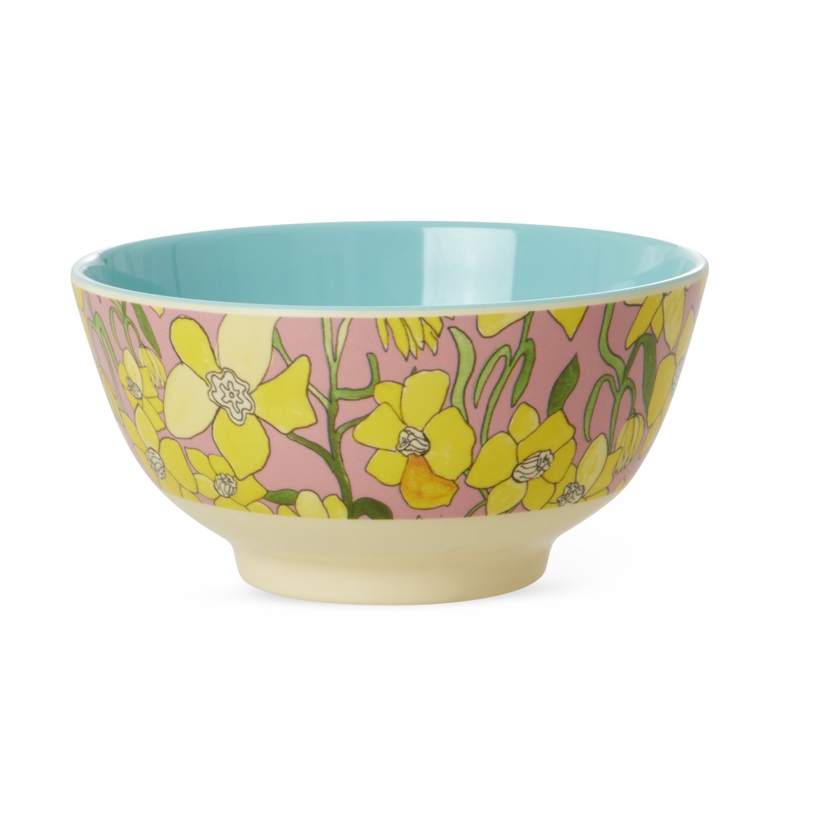 RICE Rice melamine bowl medium Daffodil