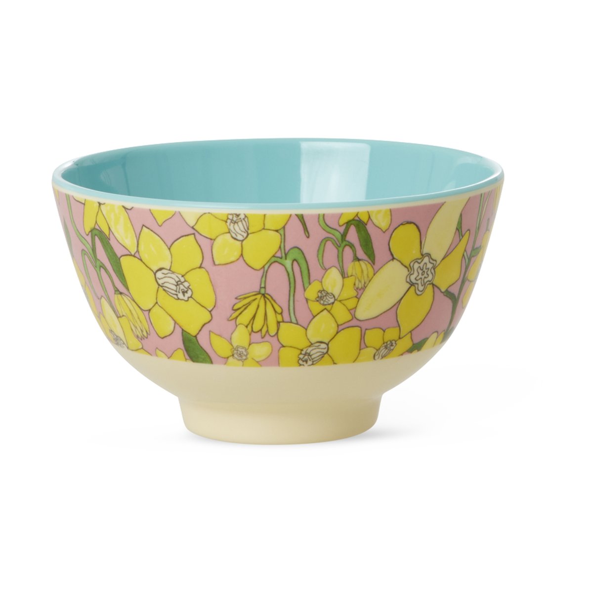 RICE Rice melamine bowl small Daffodil