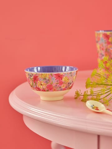 Rice melamine bowl small - Swedish Flower - RICE