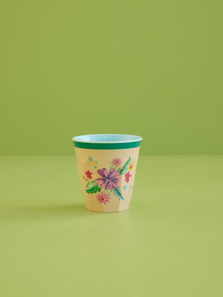 Rice melamine cup medium - Arda bloom - RICE